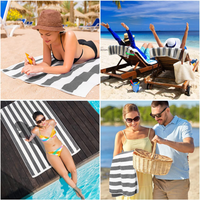 
              Promo* Cabana Stripe Beach Towel 27" X 54"
            