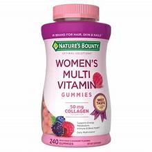 Natures Bounty women's multivitamin gummies 240 DLC: 07/2026