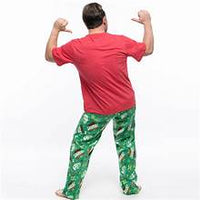 Men's Buddy The Elf Novelty Pajama Set - Red 2XL