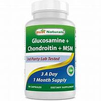 
              Best Naturals Glucosamine + Chondroitin + MSM
            