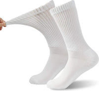 
              Thread Linens Men Diabetic Non-Binding Loose Socks 100% Cotton
            