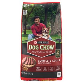 Dog Chow Beef 48 LB DLC: Avril26