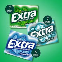 Assorted Box of Extra Chewing Gum, Sugar Free DLC:02-Mars23