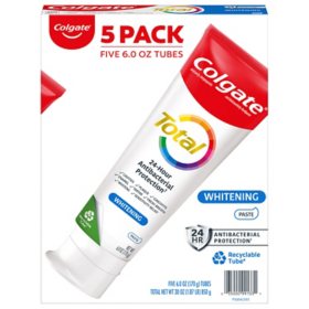 Colgate Total Whitening Toothpaste 6 oz. DLC: Mai25