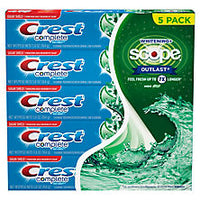 Crest Complete Whitening + Scope Toothpaste, Mint 5.8 oz (164 g)