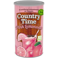 Country Time Pink Lemonade Naturally Flavored Powdered Drink Mix 5.16 lbs/2.34 kg DLC: 17-Janv24 MCI