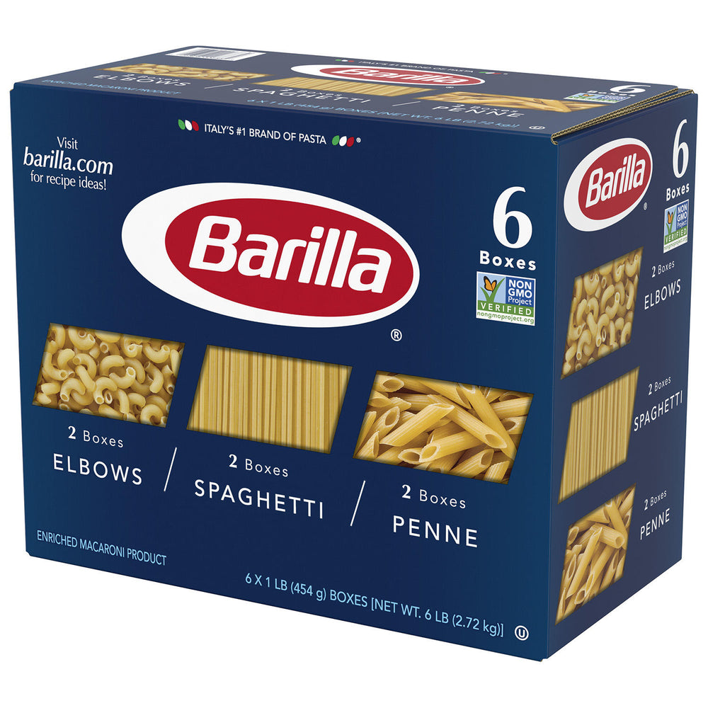 Barilla Pasta Variety Pack (16 oz./454g)