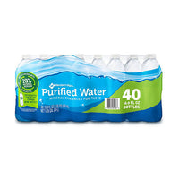 Member's Mark Purified Water 40Ct. DLC: 14 FEV25