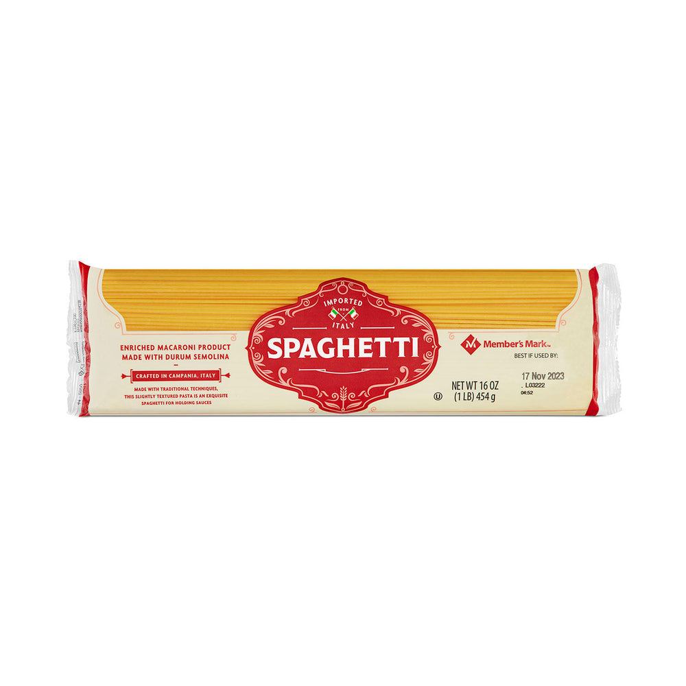 Member's Mark Spaghetti Pasta Pantry Pack (1 lb./450g)