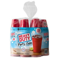 Heavy-Duty Red Cups (18 oz., 5 t.)