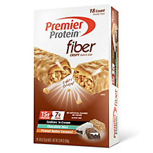 Premier Protein FIBER Snack Bar, Variety Pack 1.83 oz (52g)