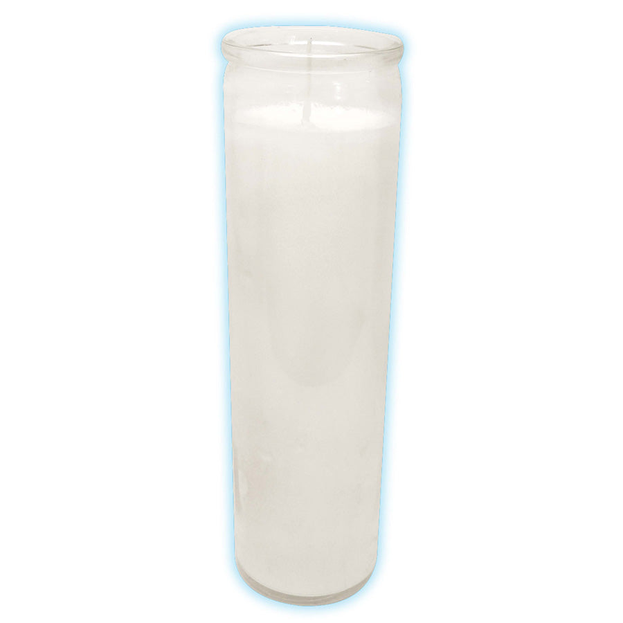 7 Day Candle 9 In White