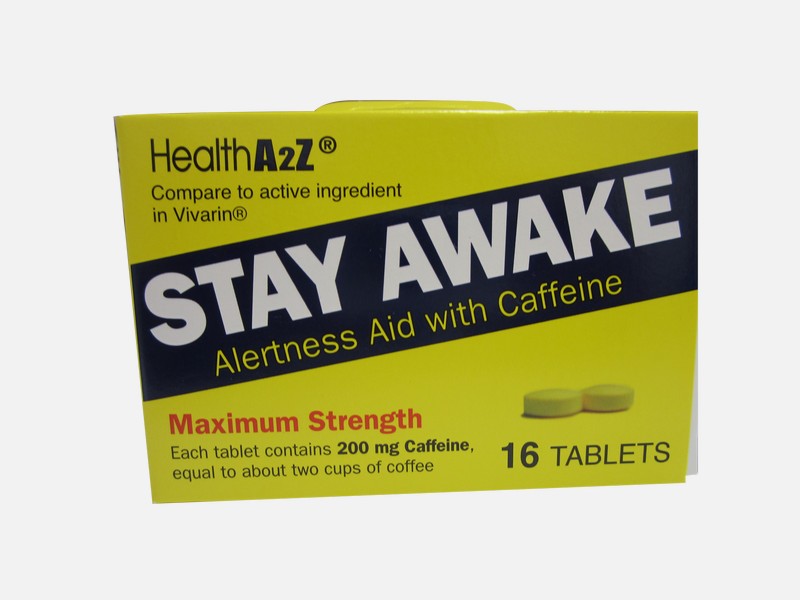Health A2Z Stay Awake 16Ct 200mg DLC:10/22