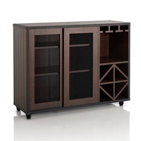 Alan Transitional Wine Rack Buffet