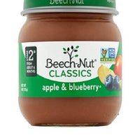 Beechnut Apple/Bluberry 10/4 Oz 4Oz