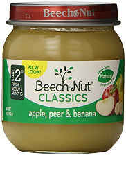 Beechnut Apple/Pear/Banana 10/4Oz 4Oz