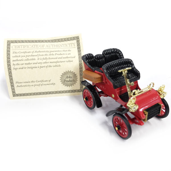 Collectible Classic 1903 Ford 1/32 Diecast Car in Red