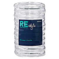 Plastic Shower Hooks Clear - Room Essentials