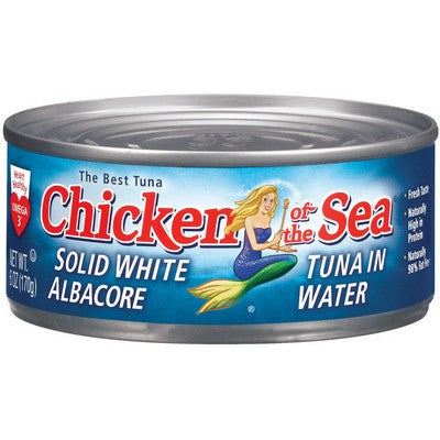 Chicken Of The Sea Solid White (Albacore) Tuna Water 5Oz / 24Pk