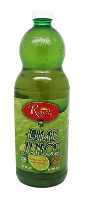 Royal Lime Juice 12/32 Oz 32Oz