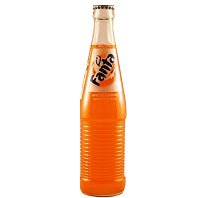 Mexican Fanta Orange Glass 24/16 Oz (500 Ml) 12Oz / 24Pk