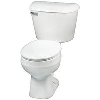 
              Mansfield Pro-Fit 4 SmartHeight Round Front 2-Piece Complete Toilet in White
            