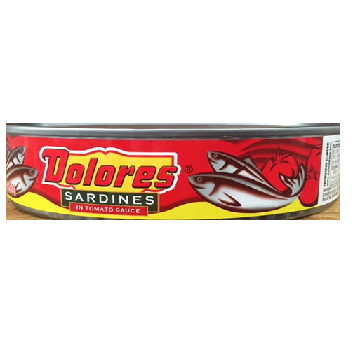 Dolores Sardines In Tomato Sauce 15Oz / 24Pk