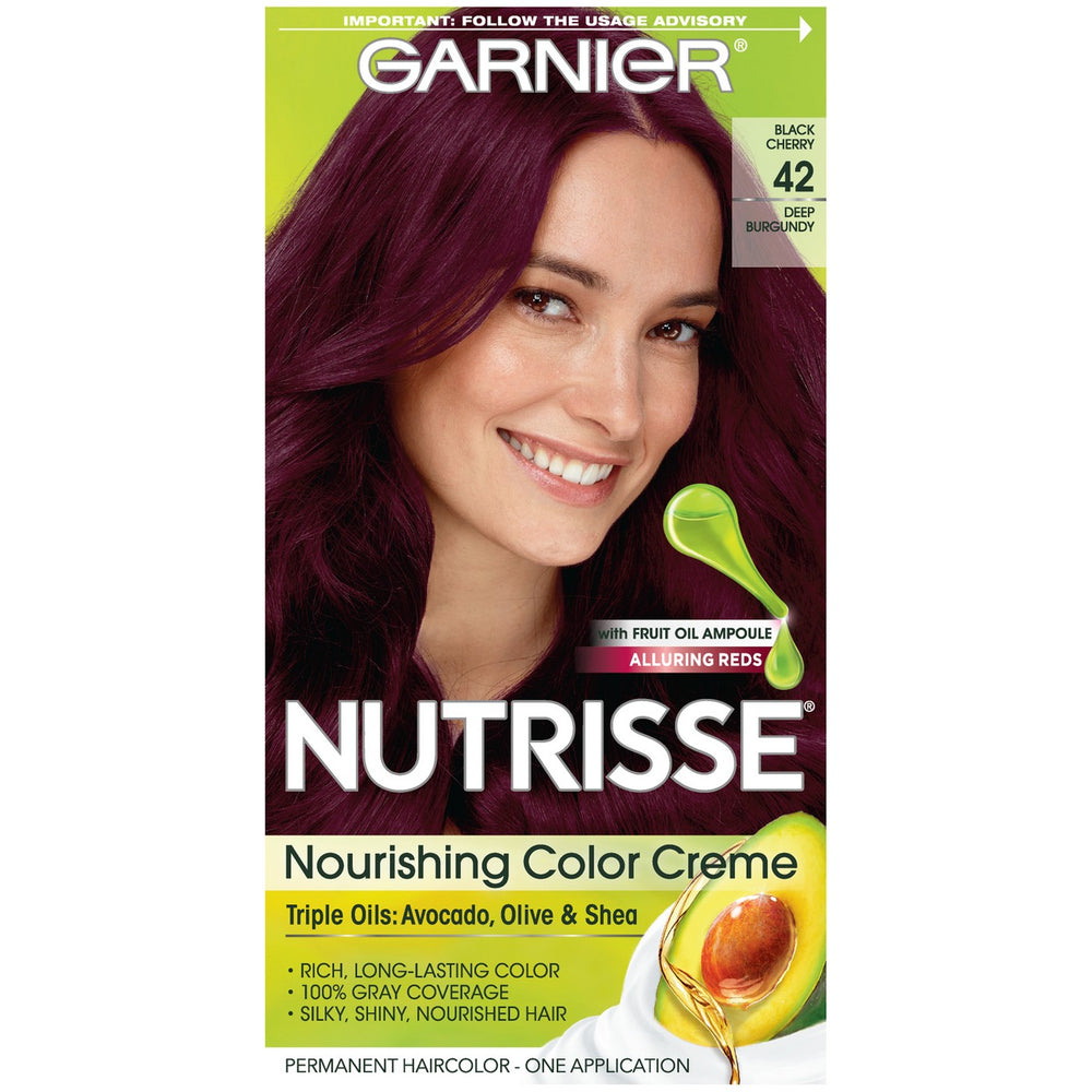 Garnier Nutrisse Nourishing Color Creme 42 Deep Burgundy