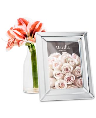 Martha Stewart Collection Small 5 x 7 Beveled Mirror F No Color