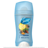 Secret Fresh Antiperspirant and Deodorant Invisible Solid Classic Cocoa Butter - 2.6oz