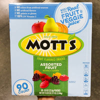 Motts Fruit Snack 2.04kg DLC 29 Août 2020.