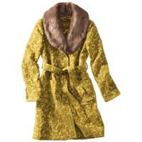 Merona Womens Single Breasted Coat with Fur