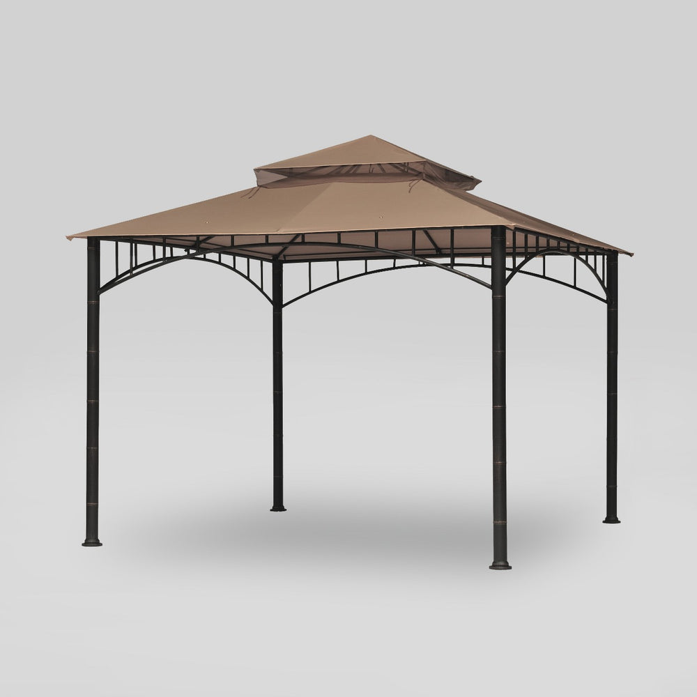 Madaga 10' x 10' Dark Olive Gazebo - Threshold