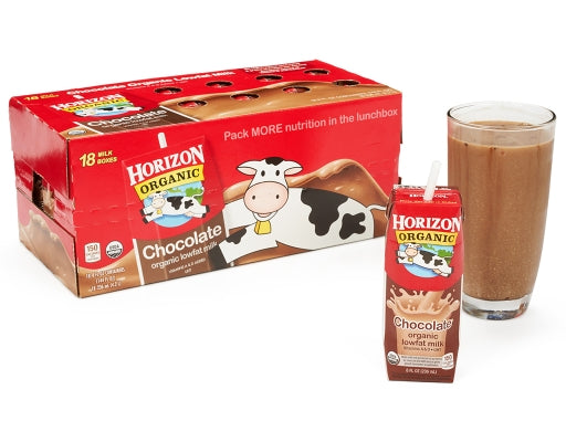 Hrzn Org Choc Milk 8Oz DLC 25 APR 2021