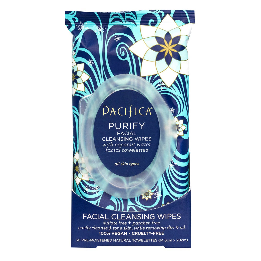 Pacifica Purify Coconut Water Cleansing Wipes 30ct