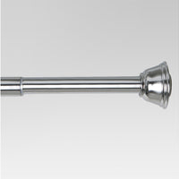 Target Home 72" Cast Final Tension Rod Chrome - Th