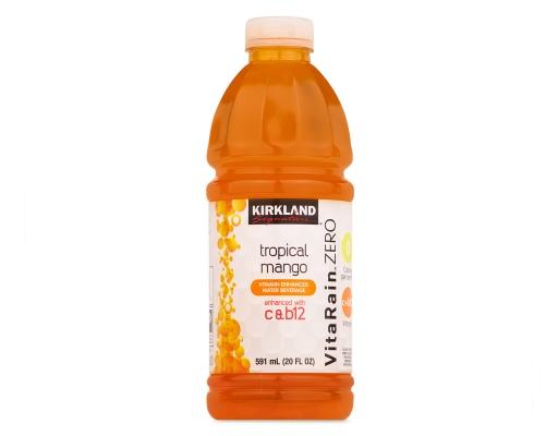 Kirkland Signature Vita Rain Zero tropical mango (20 oz/591ml) DLC: 27Mars25