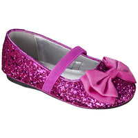 Toddler Girl's Jayna Glitter Ballet Flat - Bright