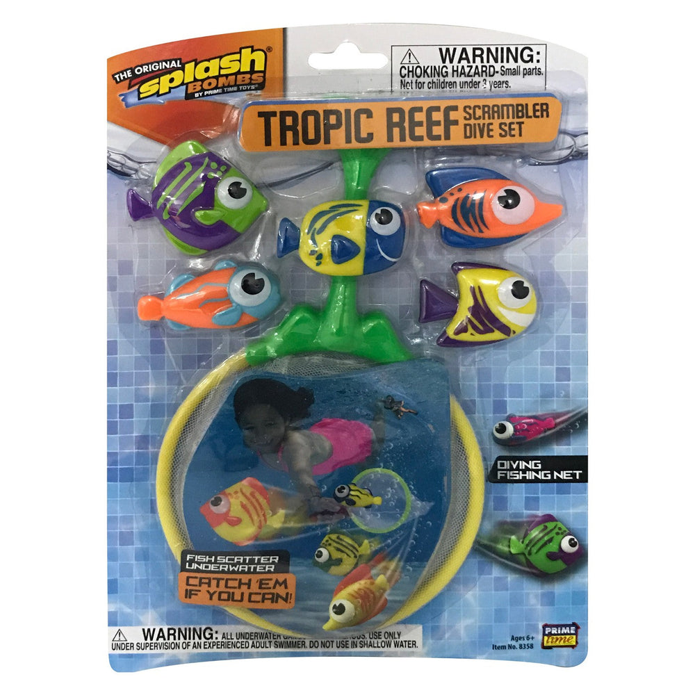 Splash Bombs Tropic Reef Scrambler Dive Set