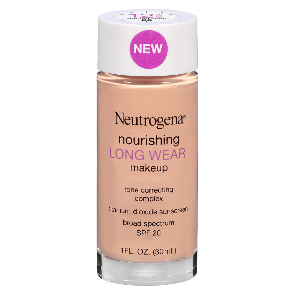 Neutrogena Nourishing Long Wear Liquid Makeup - 20 Natural Ivory - 1oz