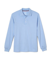 
              French Toast Big Boys Long Sleeve Pique Polo Shirt
            