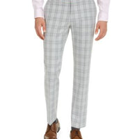 Th Flex Grey Navy Plaid 30X30 GRAY