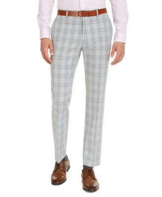Th Flex Grey Navy Plaid 30X30 GRAY