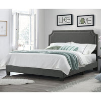 2 Places Belle Isle Furniture Regal Upholstered Bed, Full