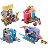 Hot Wheels CITY DOWNTOWN Play Set Asst Multi