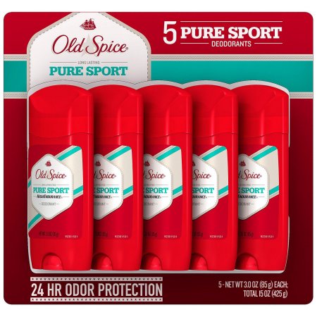 Old Spice Pure Sport Deodorant, 3 Oz