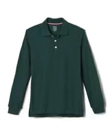 
              French Toast Big Boys Long Sleeve Pique Polo Shirt
            