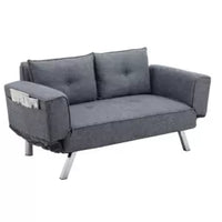 Alma Conv Sofa Dkgry