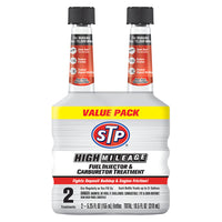 Stp Additives 5.25 Oz 2Pk High Mileage Fuel Injector & Carburetor Treatment