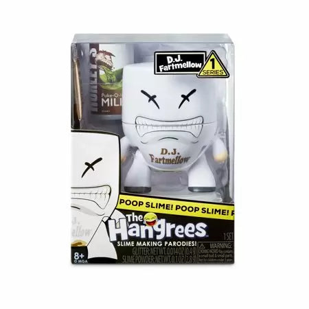 The Hangrees D.J. Fartmellow Collectible Parody Figure with Slime Great Gift